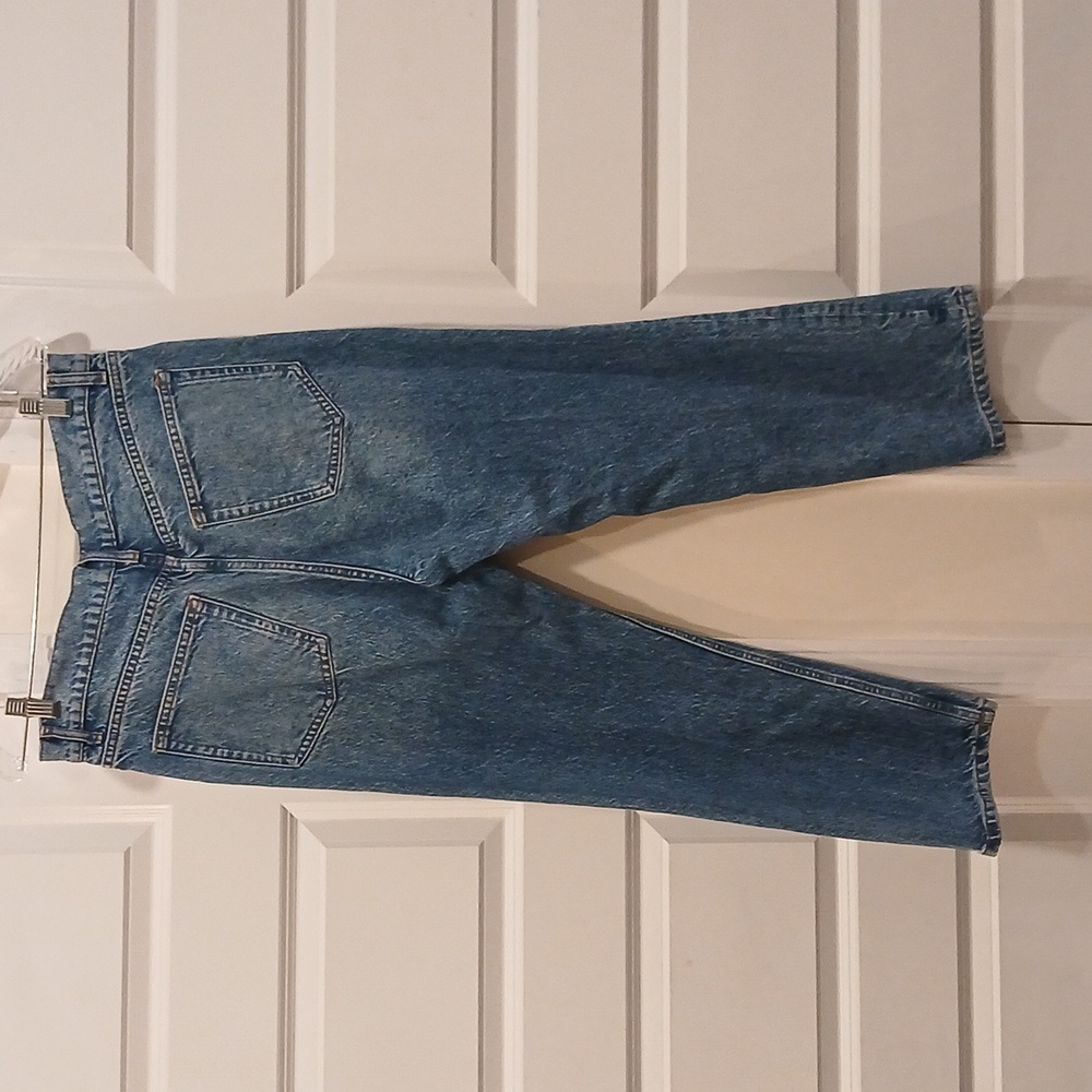 Reformation Jeans Cynthia High Rise Straight Jeans Petite Size 31P - Picture 5 of 7